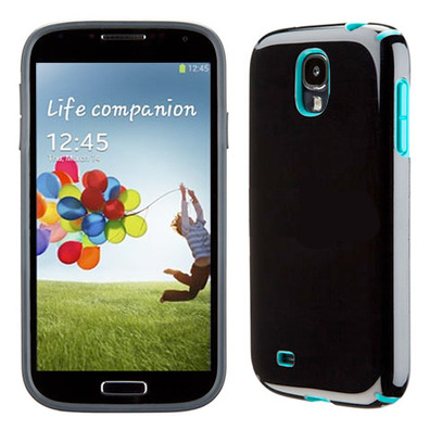 Protect Case CandyShell para Samsung Galaxy S4 Blanc-Bleu