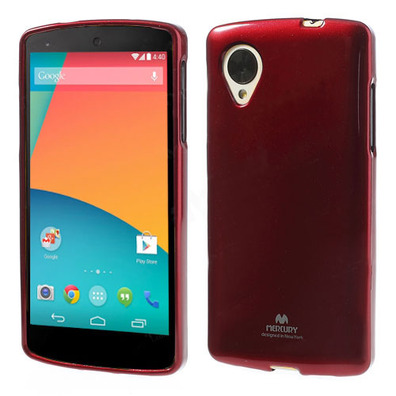 Cover Case TPU for LG Google Nexus 5 Rouge