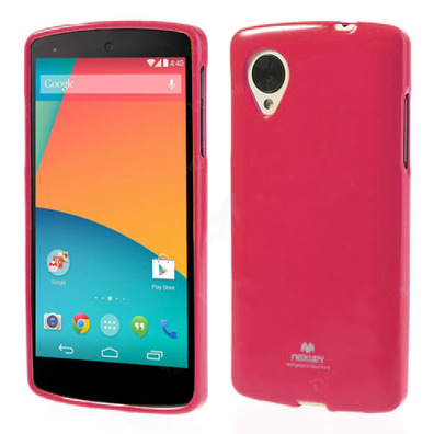 Cover Case TPU for LG Google Nexus 5 Rose