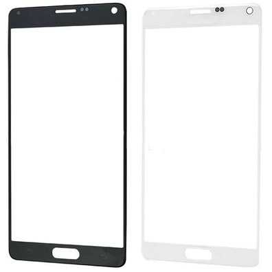 Façade en verre pour Samsung Galaxy Note 4 Blanc