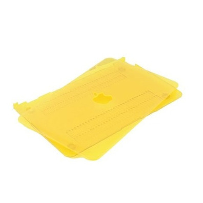 Coque Protectrice Macbook Air Transparent 13,3" Jaune