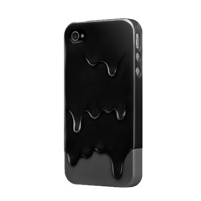 Boîtier iPhone 4/4S Vanilla Melt Noir