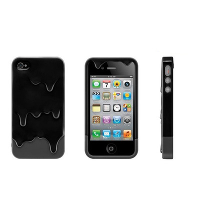 Boîtier iPhone 4/4S Vanilla Melt Noir