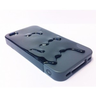 Boîtier iPhone 4/4S Vanilla Melt Noir