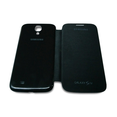 Flip Cover Case for Samsung Galaxy S4 Noir / Vert