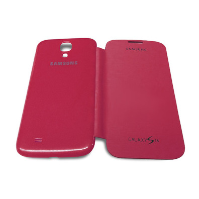 Flip Cover Case for Samsung Galaxy S4 Blanc