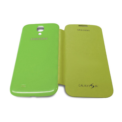 Flip Cover Case for Samsung Galaxy S4 Noir / Vert