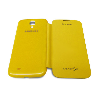 Flip Cover Case for Samsung Galaxy S4 Blanc