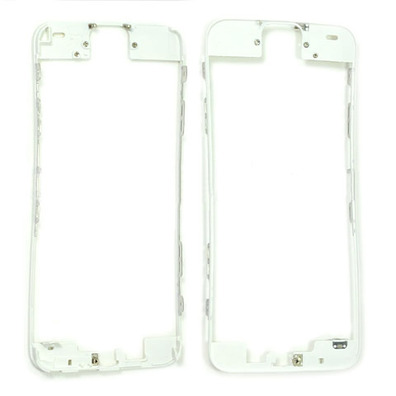 Plastic frame for iPhone 5C Fronts Blanc