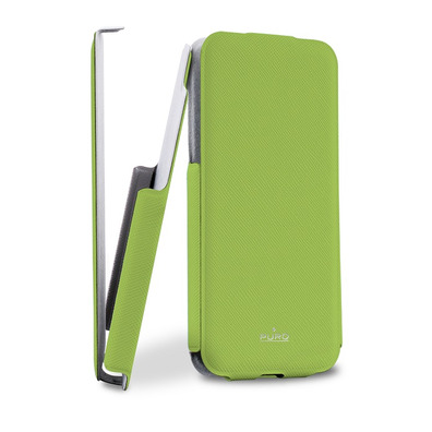 Flip Cover Case for iPhone 5C Puro Noir / Vert