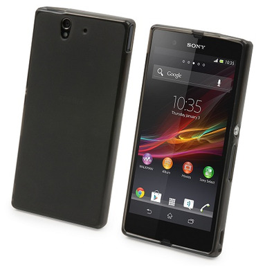 Soft-Skin for Sony Xperia Z Muvit Noire