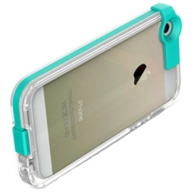 Case with cable for iPhone 6 (4,7") Vert
