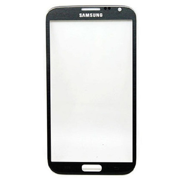 Façade en verre remplacement Samsung Galaxy S4 Noir / Vert