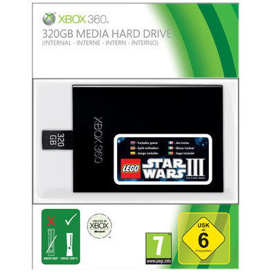 320 GB Hard Drive for Xbox 360 Slim