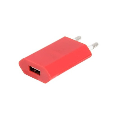 Chargeur Flat Câble pour iPhone (Rouge)