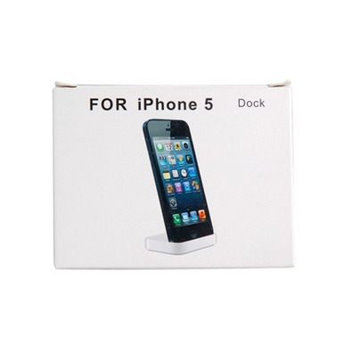 Base Dock de rechargement pour iPhone 5 Blanc