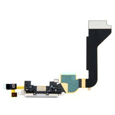 Replacement Dock Connector Jack for iPhone 4 White