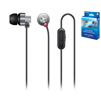 In-Ear Earphones Sony for PSVita Black