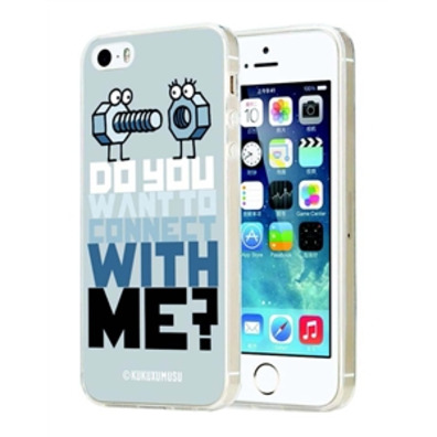 Case TPU Grey Enrosque AppleiPhone 5 / 5S / SE Kukuxumusu