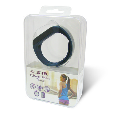 Leotec Fitness Touch Submersible Bracelet bleu