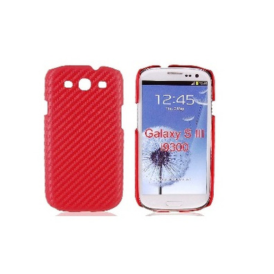 Braid Skin Protective Case for Samsung Galaxy S III i9300 (Red)