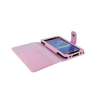 Leather Case Cover for Samsung Galaxy Tab P1000 Pink