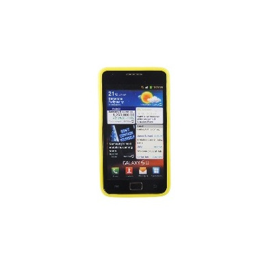 TPU Protecteur pour Samsung Galaxy S i9100 II (jaune)