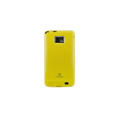 TPU Protecteur pour Samsung Galaxy S i9100 II (jaune)