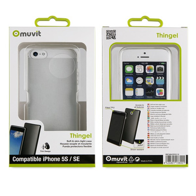 Crystal Soft  Cover Lite iPhone 5S/SE Muvit