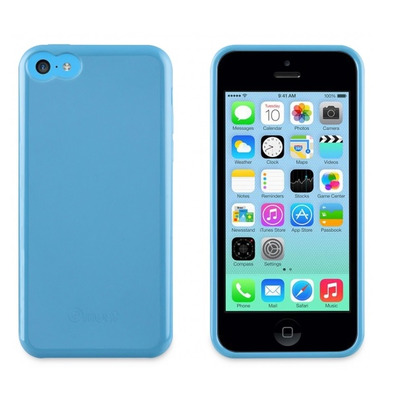 Soft and Skin minigel Muvit iPhone 5C Fucsia