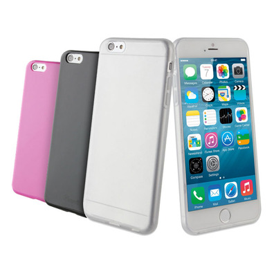 Soft skin-tight case for iPhone 6 Muvit Noire