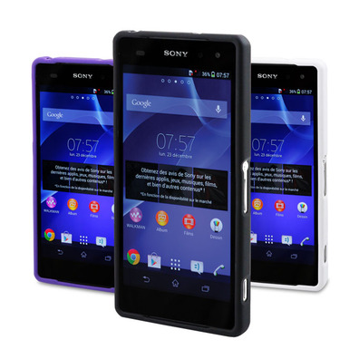 Cover Muvit Bimat for Sony Xperia Z2 Blanc