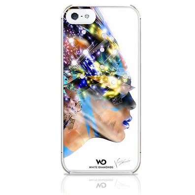 Coque Nafrotiti White Diamonds pour iPhone 5