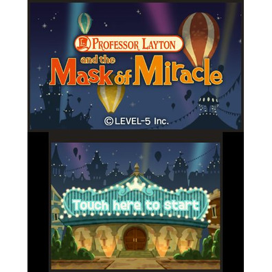 Professeur Layton et les Masques des Miracles 3DS