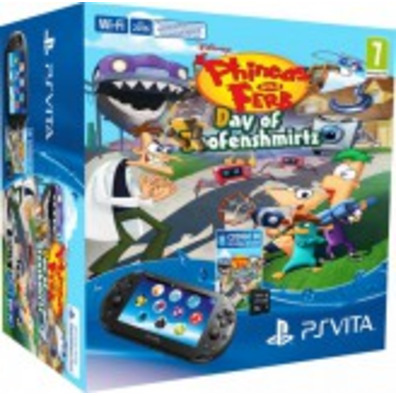PSVITA + PHINEAS ET FERB: LE DIA DE DOOFENSHMITRZ + MEMORY 8GB