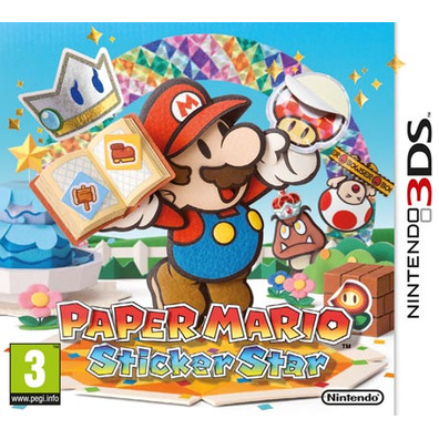Papier Mario Sticker Star 3DS
