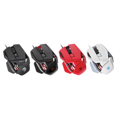 MadCatz Cyborg Rat 3 Blanc