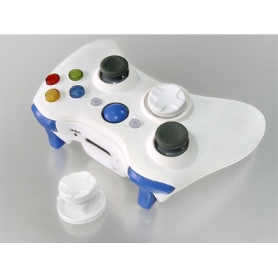 Coque Manette Xbox 360 Wireless XCM Blanc