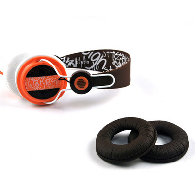 Headphones B-Move SoundWave Orange Noire