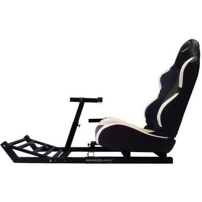 Seat + Support steering wheel and pedals SpeedBlack DS Noire