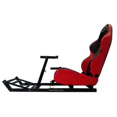 Seat + Support steering wheel and pedals SpeedBlack DS Noire