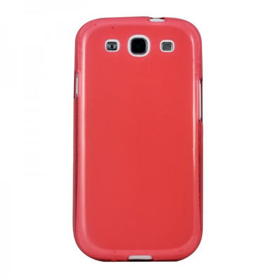 Housse protectrice TPU Samsung Galaxy S III i9300 (Rouge)