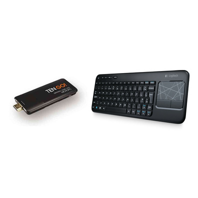 - Allez! Micro PC DC8 + Logitech sans fil K400 clavier