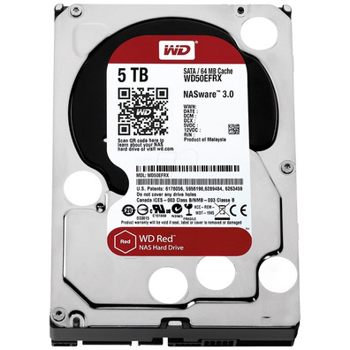 Western Digital Red 5 TB WD50EFRX SATA 3