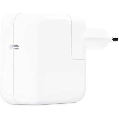 Adaptador de corriente Apple USB Tipo C 30W iPhone / iPad/MacBook Air 13 "