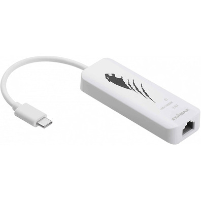 Adaptador USB-C a RJ45 Ethernet GBIT Edimax UE-4307