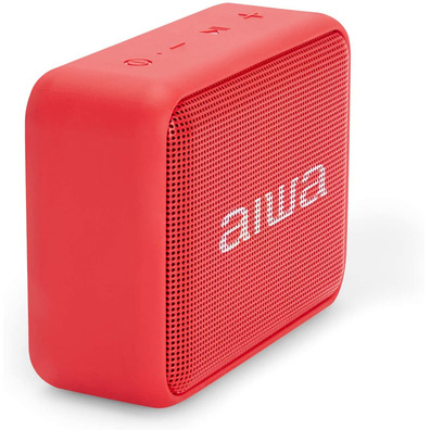 Altavoz Aiwa BS-200RD Bluetooth Rojo