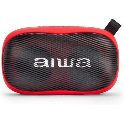 Altavoz Bluetooth AIWA BS-110RD Rojo