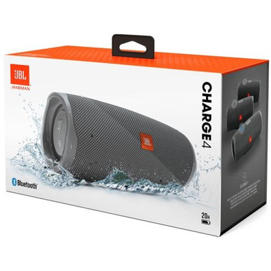 Altavoz Bluetooth JBL Charge 4 Grey 30W