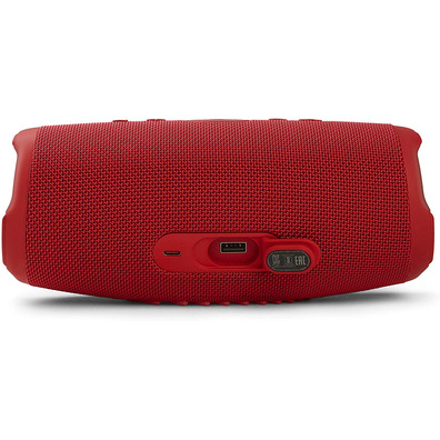 Altavoz Bluetooth JBL Charge 5 40W Rojo